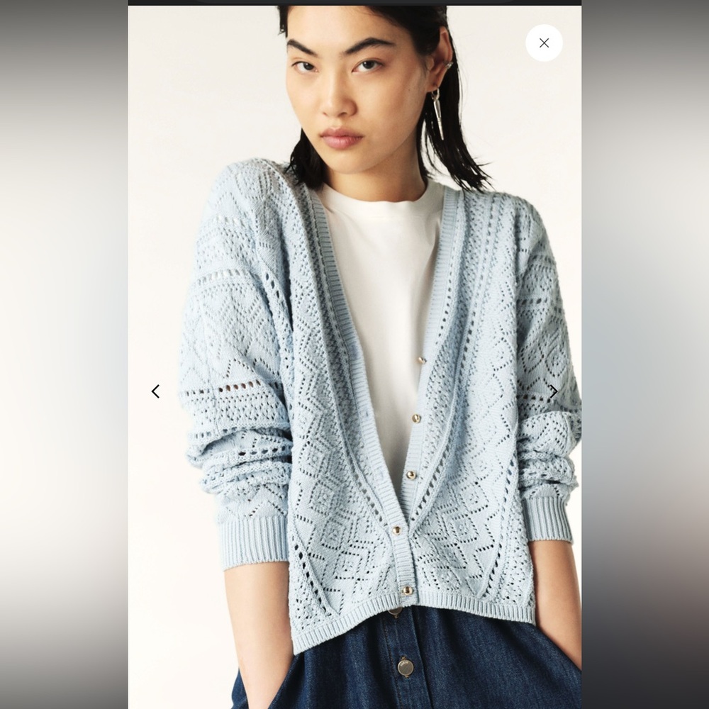 Bash Ba&sh NWOT CYRON Cardigan - Picture 3 of 9